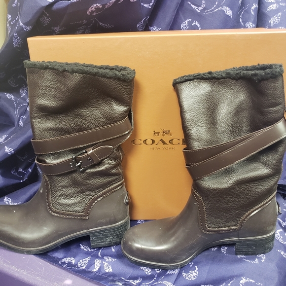 Coach boots - Picture 1 of 6